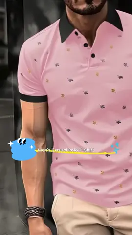 Summer Men's Polo T-shirt Turn-down Collar High Quality Printed Short Sleeves Casual Breathable Tees #shirts #menshirt #poloshirt #menshirts #poloshirts #mensshirts #poloshirtstyle #poloshirtoutfits #polos #golfpoloshirt