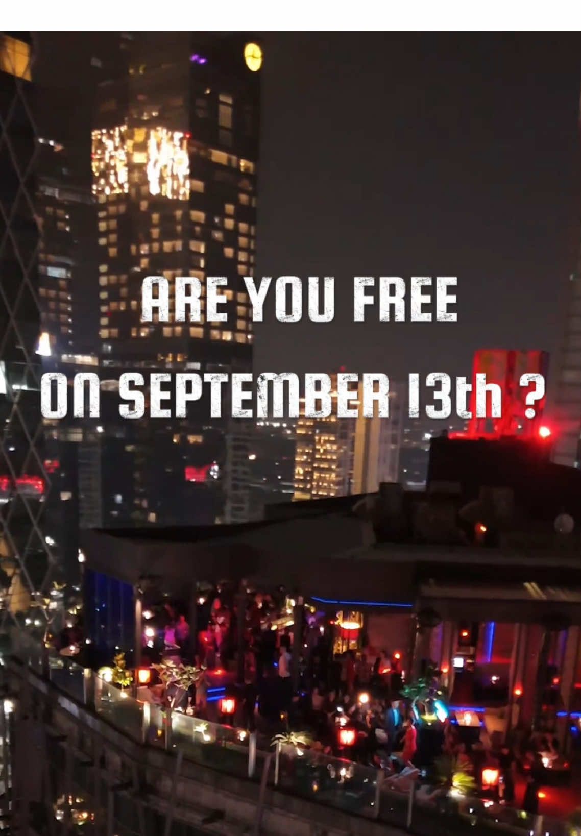 Break free from your couch on September 13th and let’s enjoying a night out with full of RnB classics, throwbacks grooves & Afrobeats .. #promoseruweekend #rnbmusic #rnbthrowbacks #jakarta #hiphop 