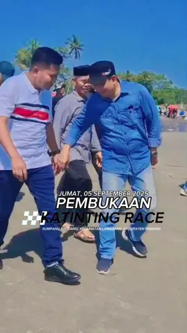 Jumat, 05 September 2025 Bersama Bapak Wakil Bupati Pinrang @sudirmanbungi , menghadiri Pembukaan Katinting Race di Sumpang Saddang, Kecamatan Lanrisang Perlombaan Katinting ini bukan hanya ajang adu kecepatan, tetapi juga wujud pelestarian budaya bahari dan tradisi masyarakat pesisir. Katinting adalah simbol kearifan lokal yang telah lama menjadi bagian dari kehidupan nelayan kita, sekaligus menjadi identitas maritim Sulawesi Selatan. kita berharap tumbuh semangat kebersamaan, sportivitas, dan silaturahmi antarwarga pesisir. Lebih dari itu, Katinting Race juga dapat menjadi daya tarik wisata bahari yang mendorong pertumbuhan ekonomi masyarakat, khususnya UMKM dan sektor pariwisata di Kabupaten Pinrang dan sekitarnya. Terima Kasih Teman-teman Panitia atas Undangan ta'.  Salamaki topada salama #ARmendengar  #ARbergerak 