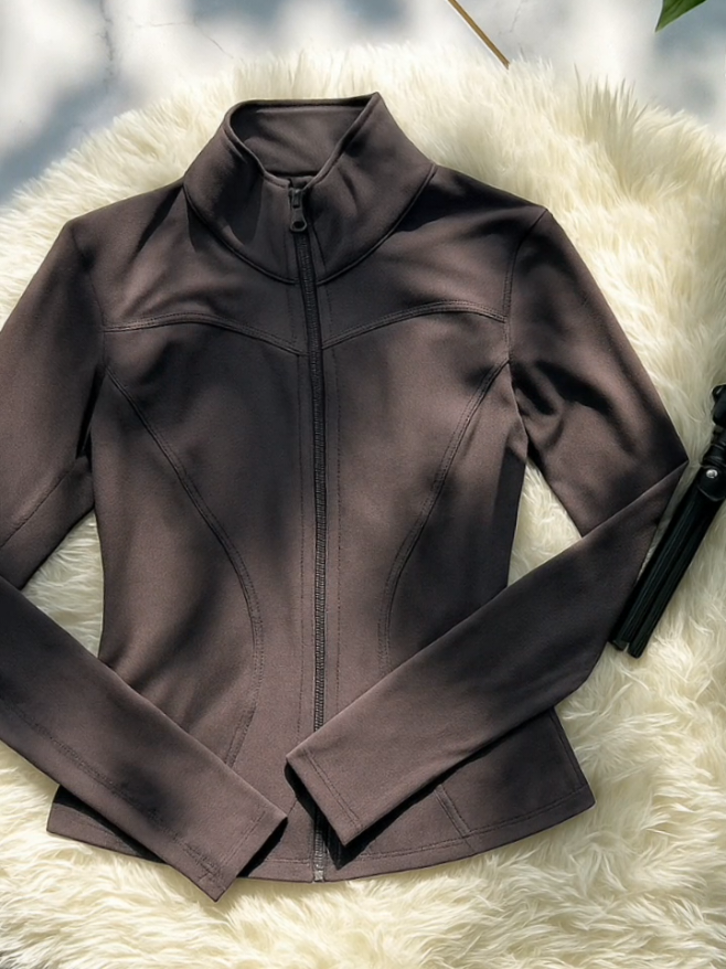 Owngrace-Jaket Olahraga Wanita lengan panjang  #fyp #atasanwanita #fypageシ 