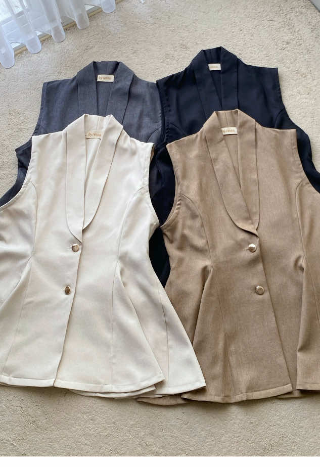 Warna mana yang bakal kamu pakai buat ngantor? #vestwanita #outervest 