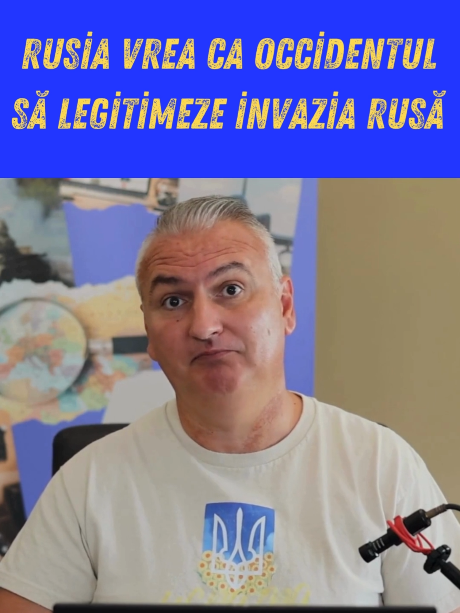Kremlinul dorește ca Occidentul să legitimeze războiul Rusie din Ucraina, prin justificarea invaziei și crimelor, ca urmare a pericolului reprezentat de integrarea Ucrainei în NATO! Criminalii de război sunt vicleni și șarlatani. Va pune Donald Trump, în continuare, botul, la vrăjeala Rusiei? Întreaga analiză a zilei 1290 a războiului din Ucraina, în primul comentariu!  #russiawarukraine #VladimirPutin #DonaldTrump #romaniatiktok #romania🇷🇴 #NATO #fyp #kimjongun #China #warinukraine #Ukraine #ukrainenews #ukrainewar #razboiuldinucraina #ucraina🇺🇦 #Ucraina #USA #VolodimirZelensky