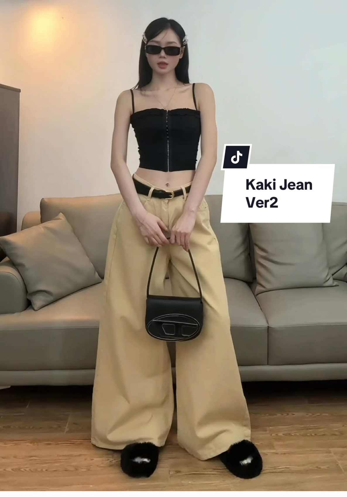 Đợi mãi e Cream này mới về hàng. Cơ mà đẹp điêngg 😭…#trendingtiktok #fashion #jeans #quanjean #xuhuong 