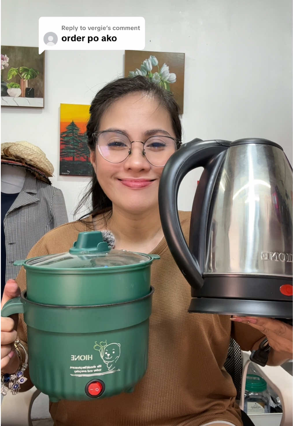 Replying to @vergie  If you're looking for a buy one take one deal on an electric kettle and mini rice cooker, there are some great options available! Here are the highlights: • Combo Offer: Many sellers are offering a buy one take one deal that includes both a mini rice cooker and an electric kettle. This is a fantastic way to save money while getting two essential kitchen appliances. • Features: • The mini rice cooker often comes with a free steamer and has a non-stick interior, making it versatile for cooking rice, steaming vegetables, or even frying eggs. • The electric kettle typically has a capacity of around 2 liters and is made from food-grade stainless steel, ensuring durability and safety. • Usage: These appliances are perfect for dorm living or small kitchens, especially if you're looking for quick and easy meal prep options. #electrickettleandminiricecooker #kettle #ricecooker  #homeappliances  #TiktokShop99AlloutShopping