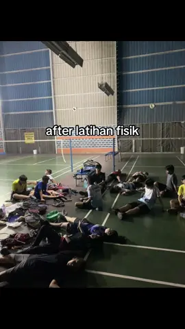 latihan fisik cape gaes #pbbinjaya #pbbinjayatangerang #badminton #bulutangkis #badmin 