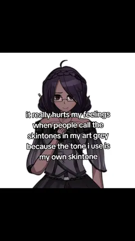 am I grey guys??? cause that's my skin, some of them are literally color picked from my arm #darkskin #fyp #fypageシ #art #artist 