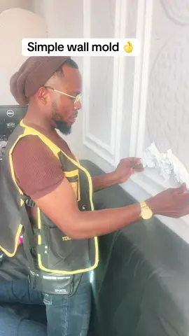 Simple design that can transform your spaces,beautiful and affordable. Life is simple  📞0244207910 Mk Avisko  #homedecor #wallmoulding #interiordesign #foryou #fyp .