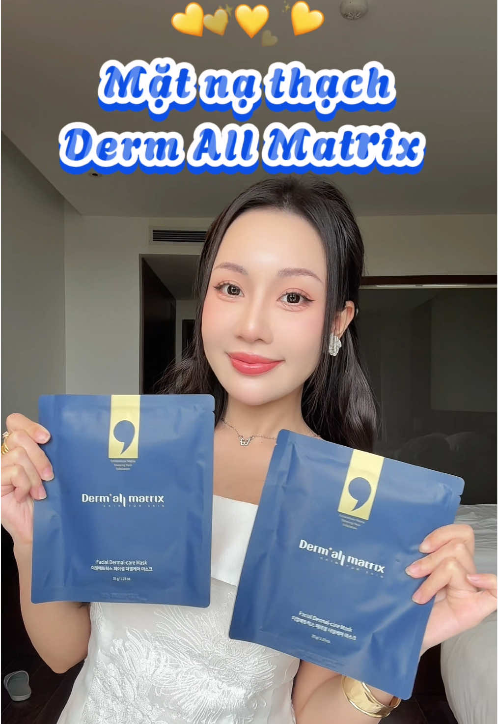 Đắp mặt nạ trong 4-6h, nhận lại kết quả da mướt mịn siêu đã 😍😍 @Derm-All Matrix Việt Nam  #glowmatrix #matnathach #matnamatrix #dermallmatrix #hanniethuyhien 