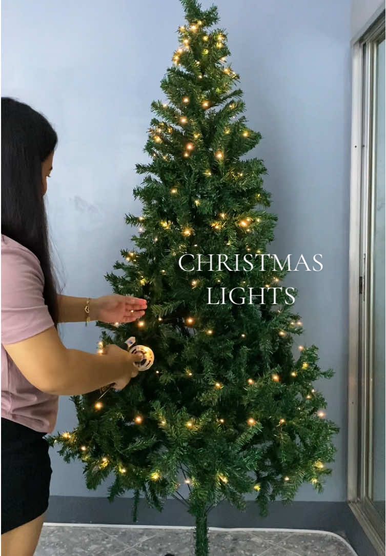 Ito yung Christmas lights na malinis tingnan sa kulay green na Christmas tree since green din yung wire nya kaya di halata. #christmaslights #christmaslightswithgreenstring #stringchristmaslights #fairylights #christmaslightswithgreenwire 