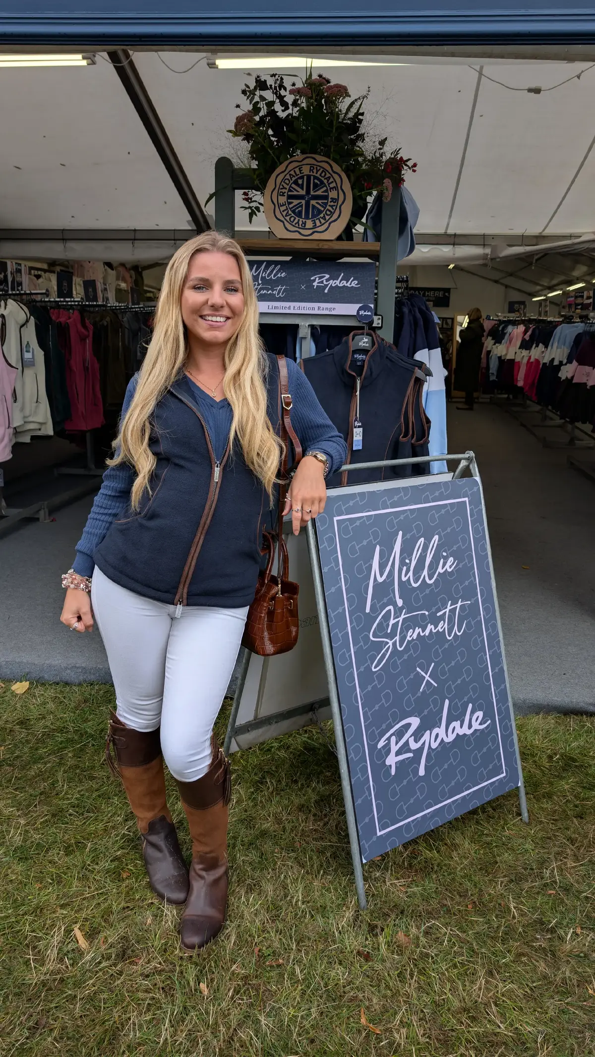 Rydale stand 📍 B24 - we're there every day! Come say hi 👋 #foryou #fyp #country #viral #eventing @Millie Stennett 