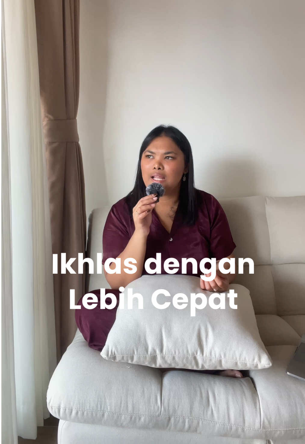 ternyata kita udah buang buang waktu karena susah untuk ikhlas😔