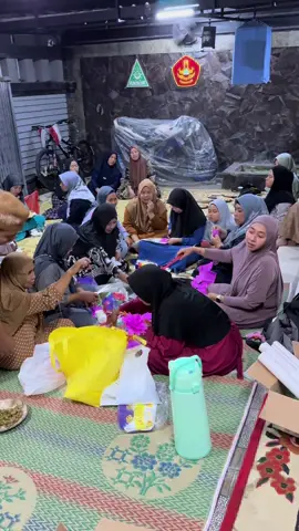 kerja bakti Persiapan Maulid Nabi Muhammad SAW