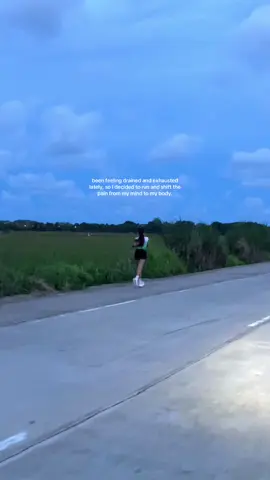 The road has seen me cry when I’m drained, depressed, and exhausted, when I run to ease the pain in my heart. #MentalHealth #province #Running #foryou #runner #runningmotivation #runtok #runtokph #runwithme #runningera #jog #longrun #runningcontent #trending #selflove #depressionanxiety #sadtok  #strava #Fitness #marathontraining #halfmarathontraining #funrun 