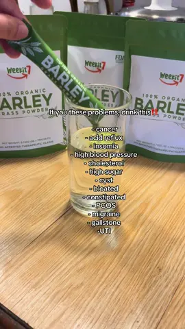 6 years CANCER SURVIVOR here and still drinking BARLEY ✅🥰 #barley #barleygrass #barleygrassjuicepowder #weekit7barleygrass #barleyjuice 