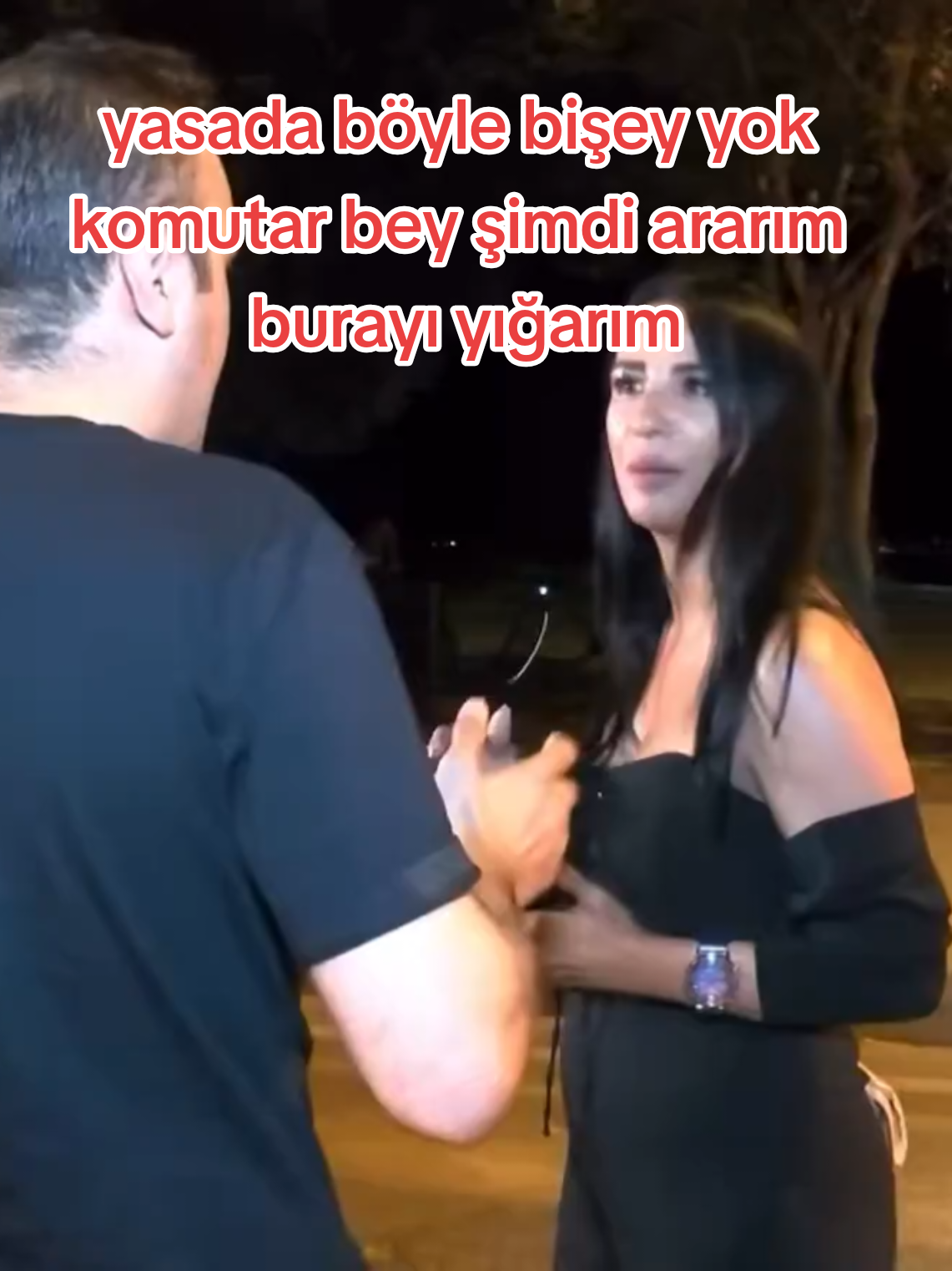 Bir vatandaş çevirme esnasında 