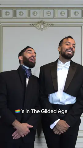 We just want to thank you all again for the outpouring of love and support for our roles on “The Gilded Age” Season 3. Sadly, most of our scenes were cut for time, but we’re confident that we will be brought back for Season 4. But seriously, if you haven’t yet, go and watch this show. We are obsessed🤞🚂🏙️💗 #gildedage #gildedagehbo 