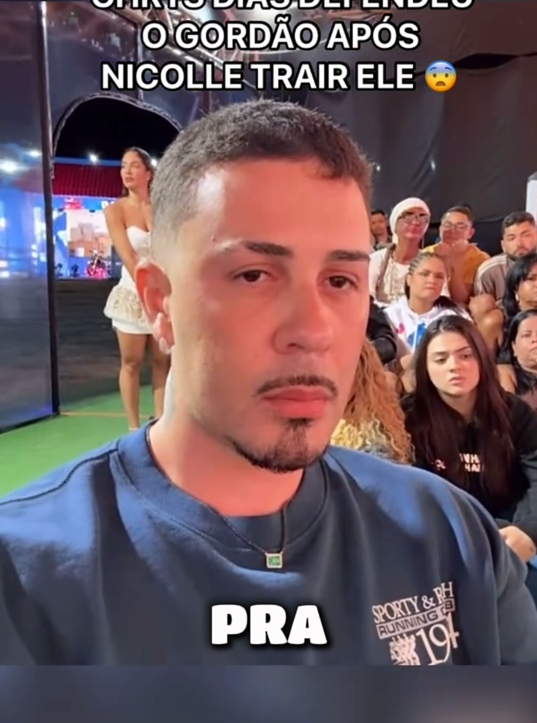 Chrys Dias Defendeu o Gordão após Nicolle trair ele