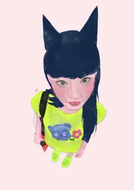I missed my girlies💜💚🩷💛💙💔 #digitalillustration #procreate #newjeans #haerin 