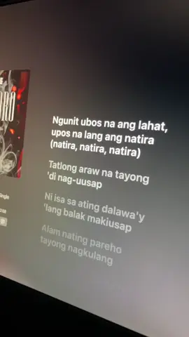 tatlong araw ng lang usap 🙃 #marlboroblack #because #lyrics #fyp #foryou 