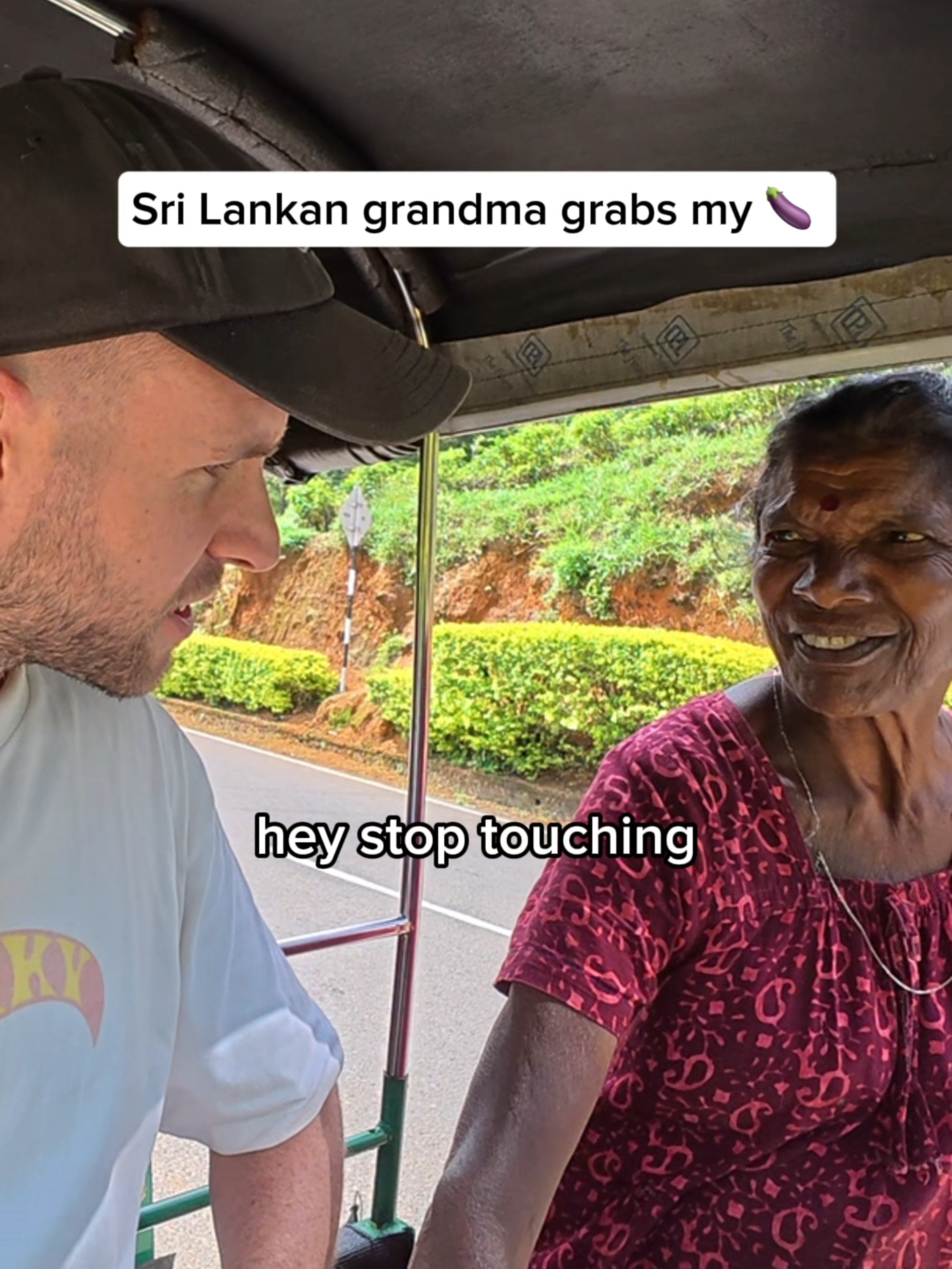 Grandma grabs my 🍆 😳 #hughabroad