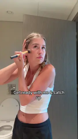 Get ready with me and catch up 🥰 #grwm #perioraledermatitis #depression 