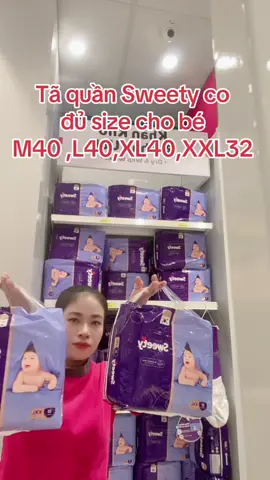 Tã quần Sweety cho bé M,L,XL,XXL 
