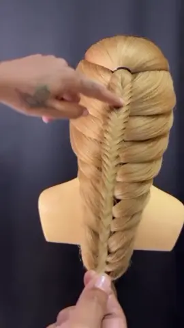 #Beautiful hair design 