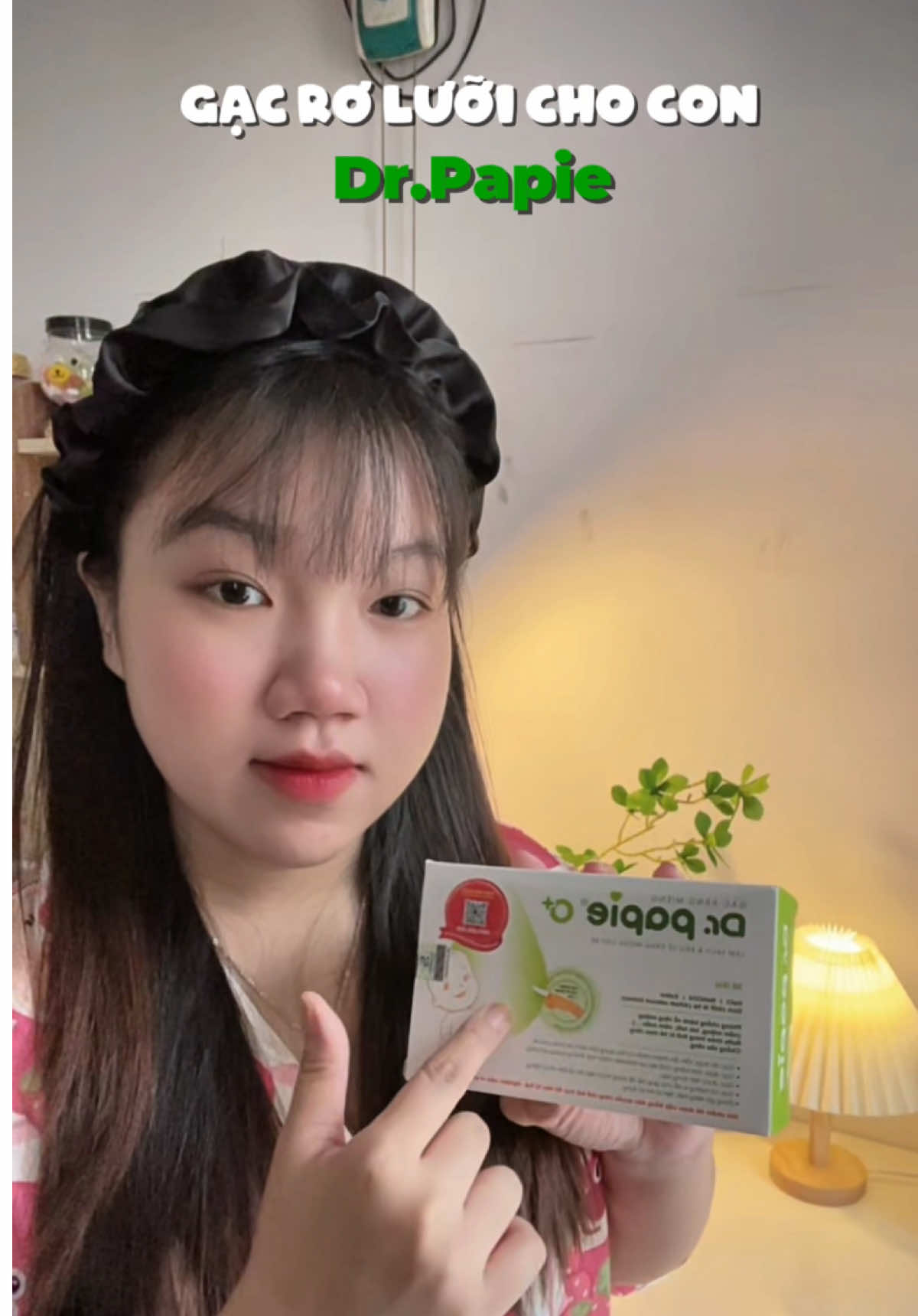 Gạc rơ lưỡi Dr.Papie chân ái của các mẹ bỉm🤗🤗 #gacroluoidrpapie #drpapie #chamsocbeyeu #mebau #mebimsua 