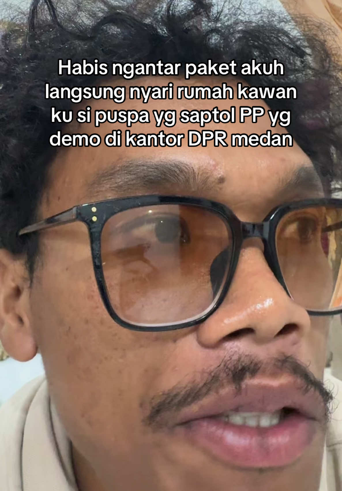 kudatangi ni rumah dia wehh🤣#fyp #anakmedan #kurirkribolantham #tukangpaket #paketcod 