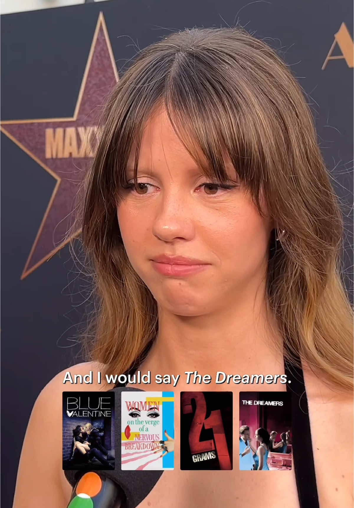 Mia Goth shares her four favorite movies for Letterboxd: 1. Blue Valentine (2010), dir. Derek Cianfrance; 2. Women on the Verge of a Nervous Breakdown (1988), dir. Pedro Almodóvar; 3. 21 Grams (2003), dir. Alejandro González Iñárritu; 4. The Dreamers (2003), dir. Bernardo Bertolucci.  – #miagoth #fourfavorites #letterboxd #fyp #foryoupage 