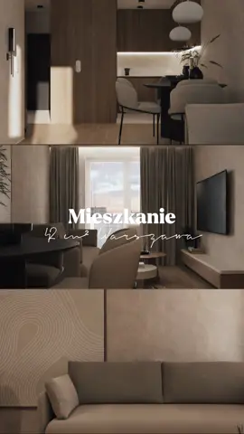 Mieszkanie 42m² Warszawa – mała przestrzeń, wielki efekt! ✨ Nowoczesne mieszkanie, gdzie każdy detal został zaprojektowany tak, by łączyć elegancję z funkcjonalnością. Ciepłe odcienie drewna, subtelne światło i minimalistyczny design tworzą idealne wnętrze do życia w rytmie miasta. 📞 +48 726 704 464 📧 kontakt@tutajdesign.pl 👉 Chcesz, żeby Twoje mieszkanie wyglądało tak stylowo? Skontaktuj się z nami, a stworzymy projekt skrojony na miarę Twoich potrzeb!