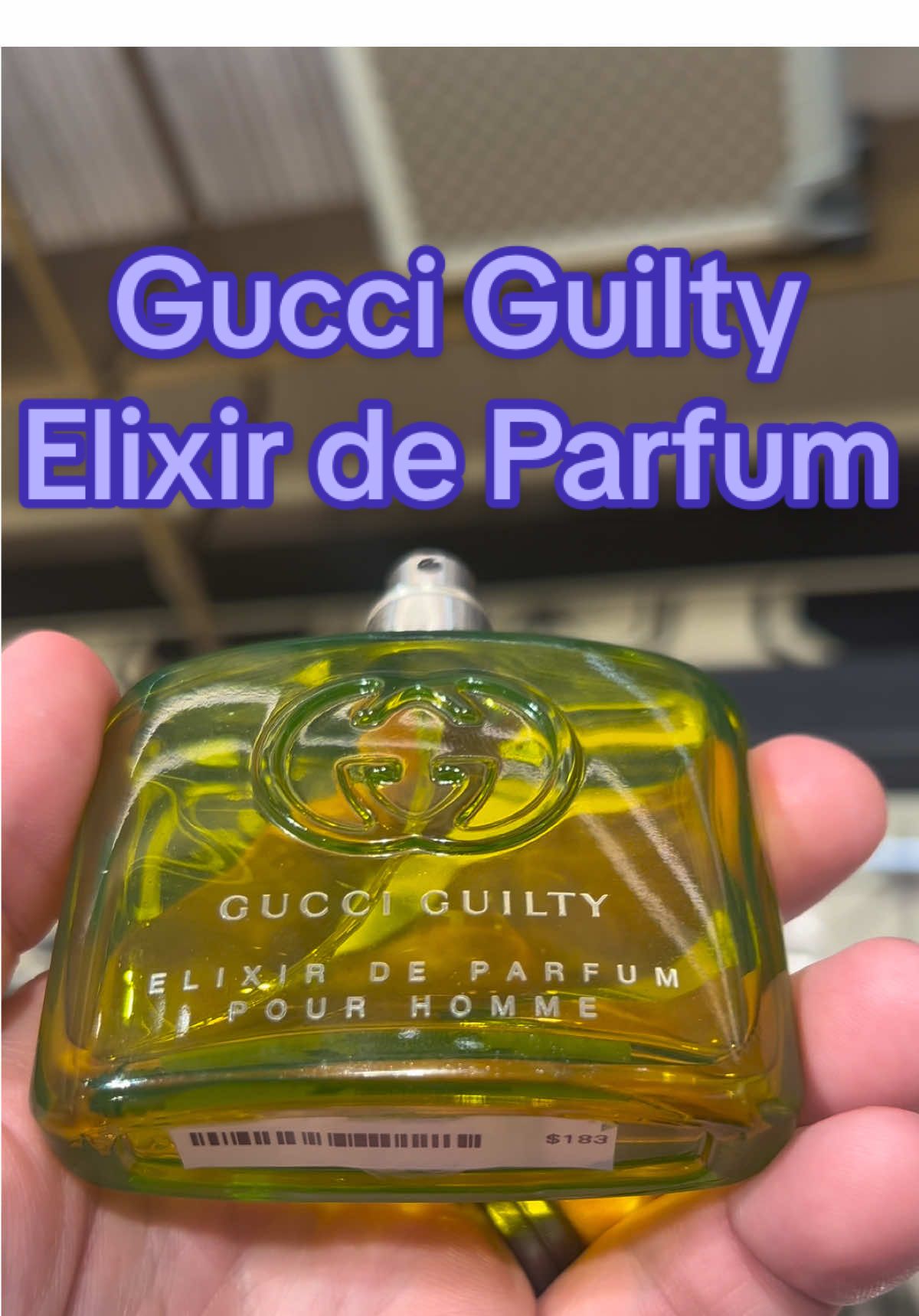 Gucci Guilty Elixir de Parfum pour Homme Review #gucci #gucciguilty #perfume #fragrance #mensfragrance 
