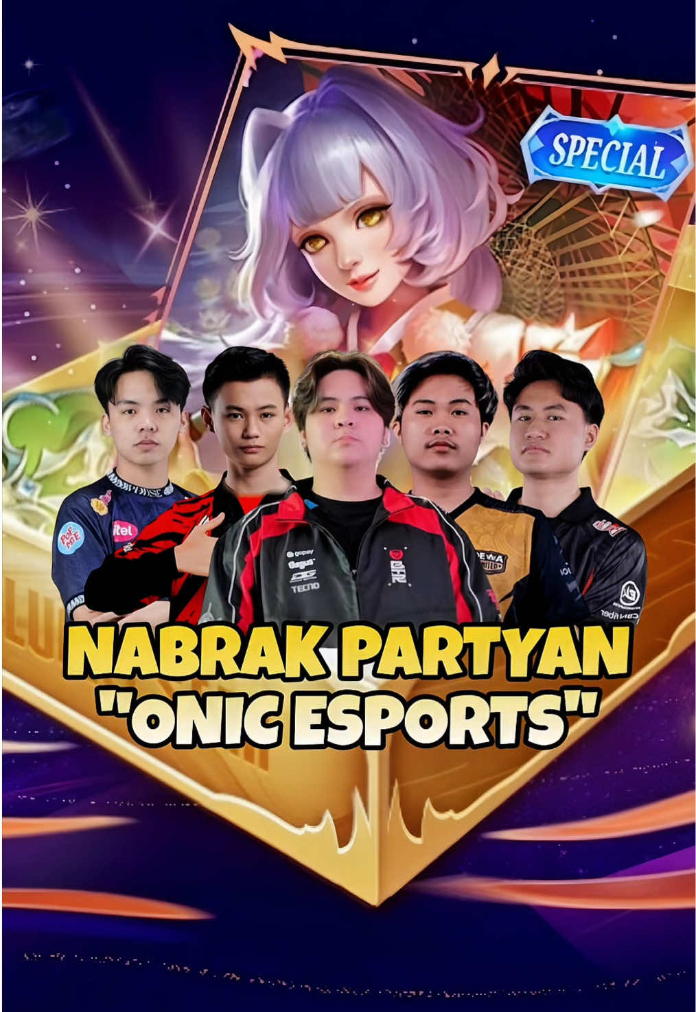 Keseruan party BTR Palembang nabrak partyan Onic Esports #SeasonsEndGiveaway #MLBBNEXT2025 