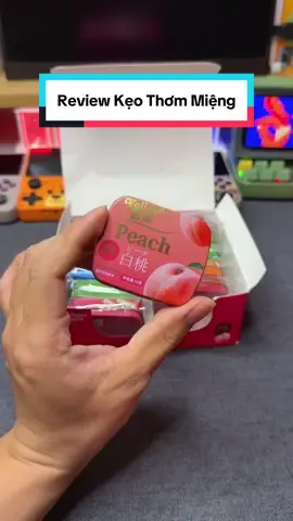 Review kẹo thơm miệng hương bạc hà cực đã
