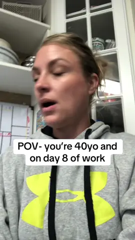 I actually love my job but man I’m tired 😭😂 #doggiedaycare #boarding #40s #tired 