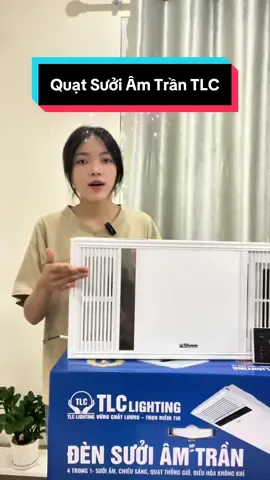 Quạt Sưởi Âm Trần TLC có công dụng gì?#xuhuong #giadung #quatsuoi #quatsuoiamtran #tlc 