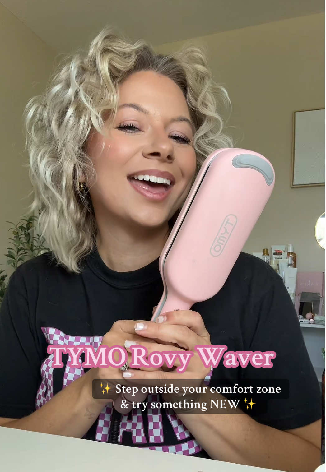 You could never make hate waves @TYMO BEAUTY US #tymorovy #rovywaver #hairstyle #mermaidwaves 