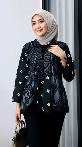 Blouse Batik Wanita Atasan Batik Wanita Terbaru Baju batik Modern dengan motif Tradisonal Wanita lengan Panjang Katun Hitam kerja Casual #blouse #batik #katun #rekomendasi #rekomendasiblouse 