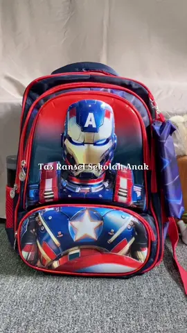 Tas Ransel Anak Cowok Captain America ✨ #tas #tokotas #padangpanjang