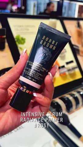 Intensive serum radiance primer สีใหม่ “Rosy” #myrosytoneup #IntensiveSerumRadiancePrimer #ไพรเมอร์เซรัมโรซีโกลว์ #bobbibrownthailand #bbinspiredbytrendsep25 
