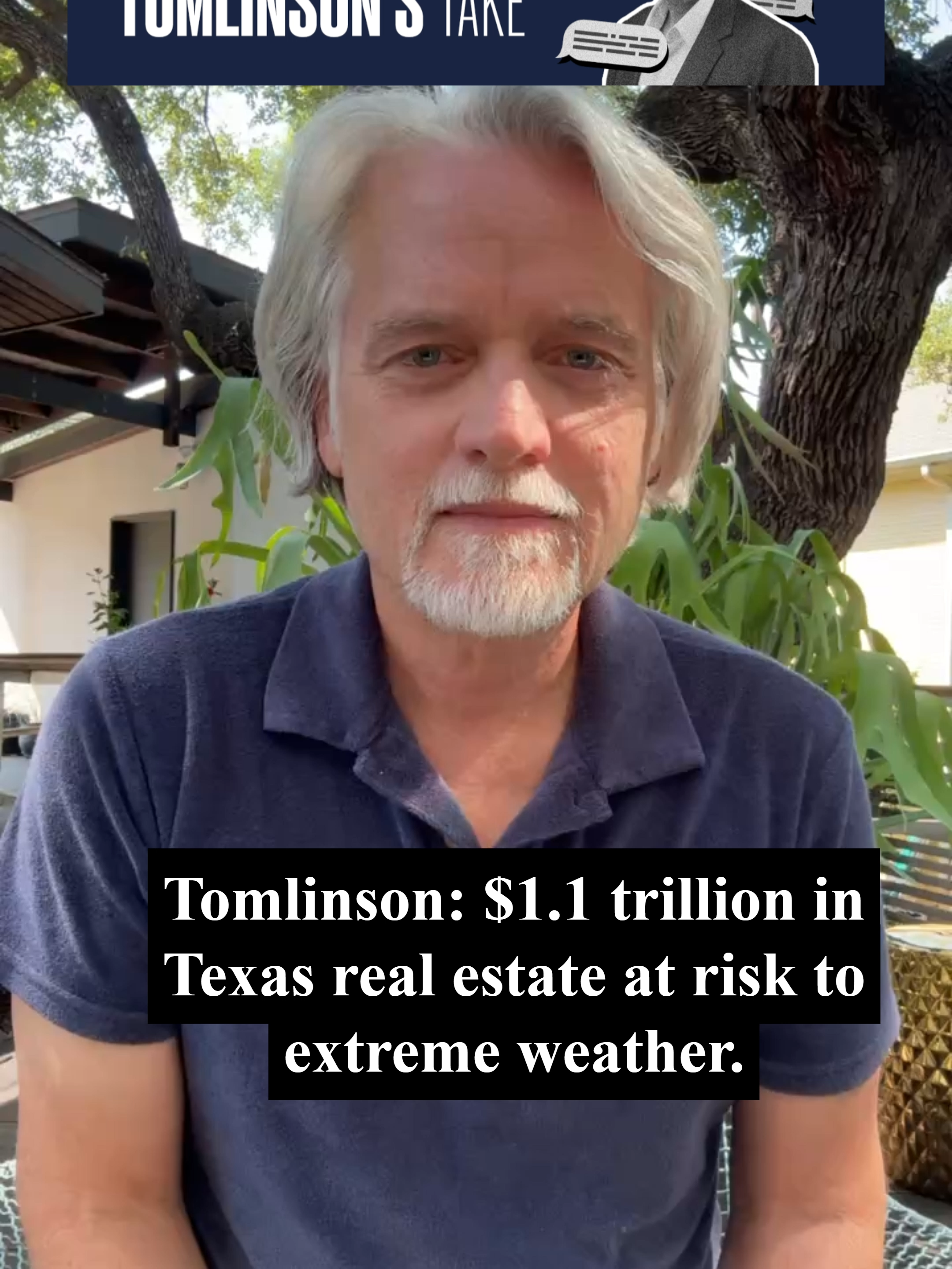 More than $1.1 trillion in Texas real estate is at risk from severe climate change-related disasters, as the Trump administration downplays the danger and deletes research that could help protect from future storms. #txlege#texaspolitics #climateaction #climatecrisis #insurance