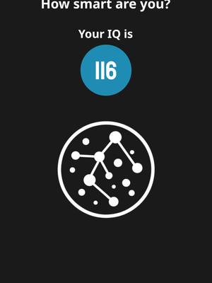 Know your IQ. Take the test!