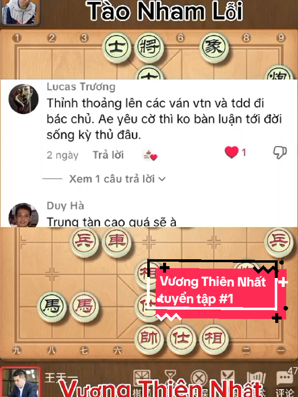 Vương Thiên Nhất - Tào Nham Lỗi. Màn so bì nội lực kinh thiên động địa của cựu vương và tân vương! #cotuong #cotuongtiktok #vanhay #motsachcotuong #Tuyentapvuongthiennhat #vuongthiennhat #taonhamloi 