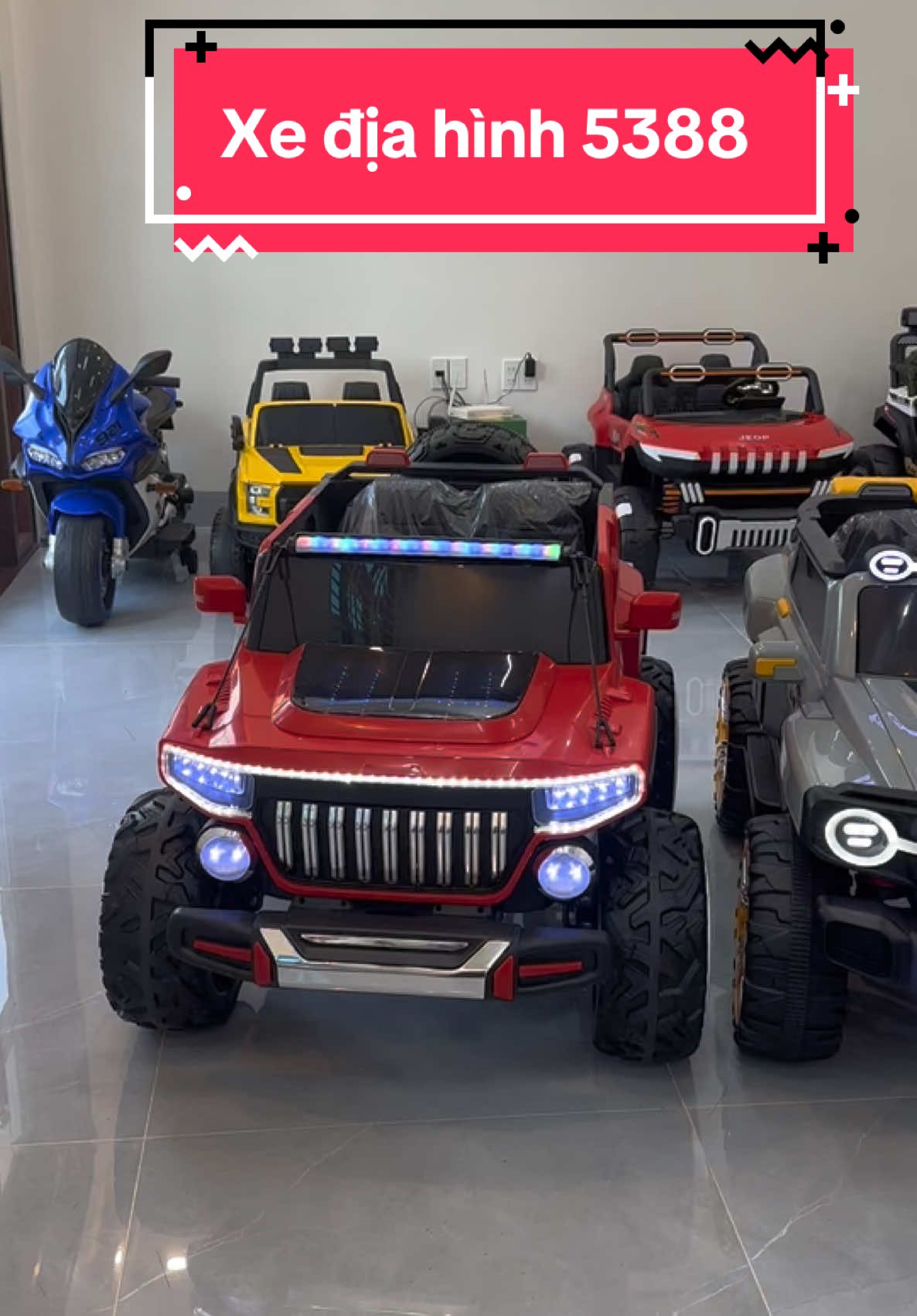 Xe địa hình trọng tải lớn full chức năng #embe #xeoto #xetreem #sieuxethethao #xedienchobe #xedienchobe 