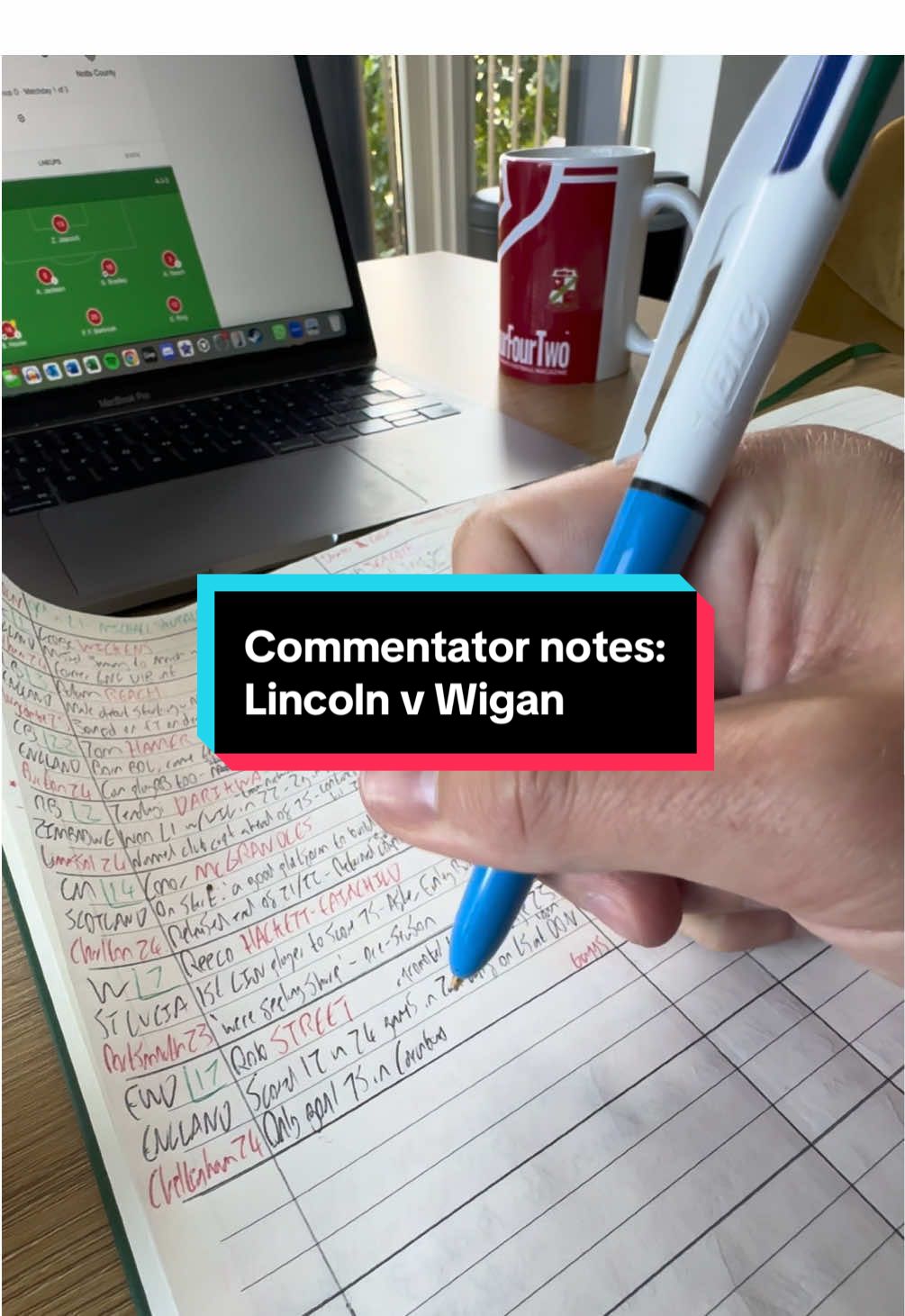 Lincoln City v Wigan Athletic. Live on Sky Sports + tomorrow afternoon 3pm KO #Commentator #Commentary #Footballtiktok #Lincoln #Wigan 
