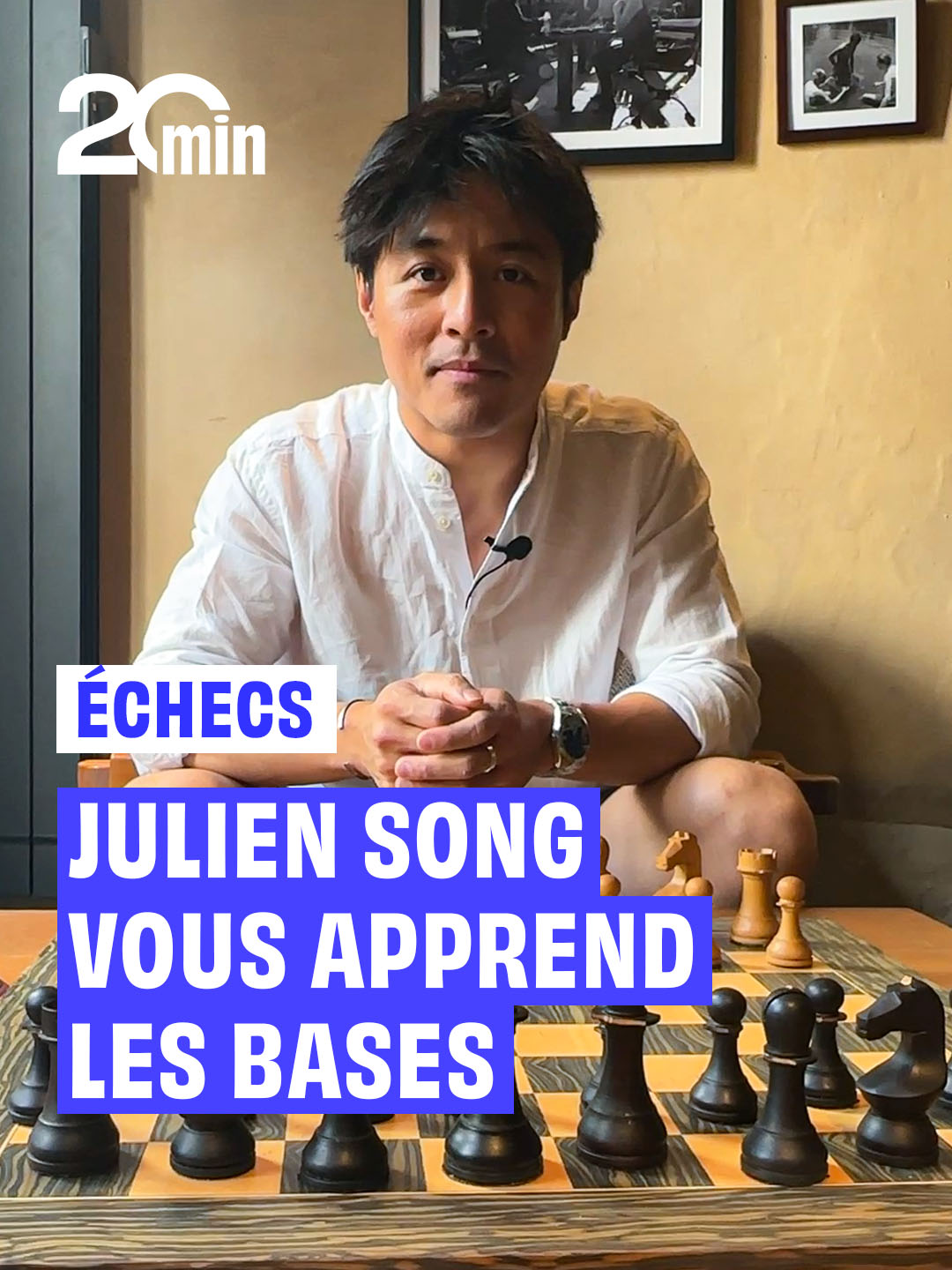 On a demandé à @julien.song, grand maître international, de nous apprendre les bases des échecs. #SinformerSurTikTok #echecs #echecsetmat