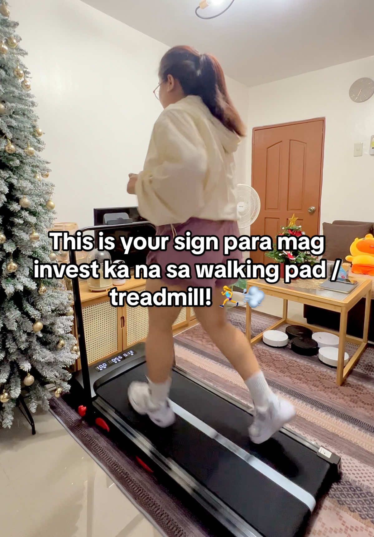 This is your sign para mag invest ka na sa walking pad / treadmill! Umulan or umaraw wala ka ng excuse para di magpapawis! #treadmill #walkingpag #treadmillworkouts #homeworkout #workoutmotivation @HIVE Mall 