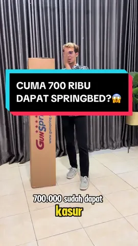Springbed vacum GUNSPRING tebal 20CM bisa kirim seluruh indonesia!! UK 90x200 : RP 700.000 UK 100x200 : RP 750.000 UK 120x200 : RP 850.000 UK 140x200 : RP 950.000 UK 160x200 : RP 1.050.000 UK 180x200 : RP 1.200.000 Info pemesanan wa 081329840844/081315353515 #mebel #furniture #bed 