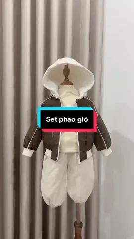 Set thu đôbg phao gió cho bé 🥰 #BeHan #xuhuong #setthudongbetrai #aokhoacthudongchobe #N 