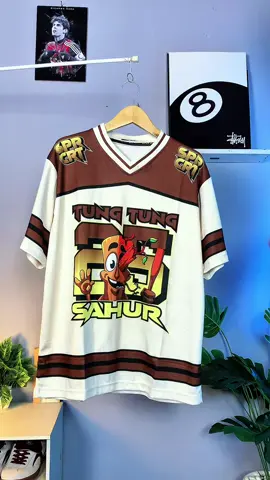 Jersey Oversize Tung Tung Sahur, Gasss Sebelum Kehabisan! #tungtungsahur #jerseyoversize #streatwear 